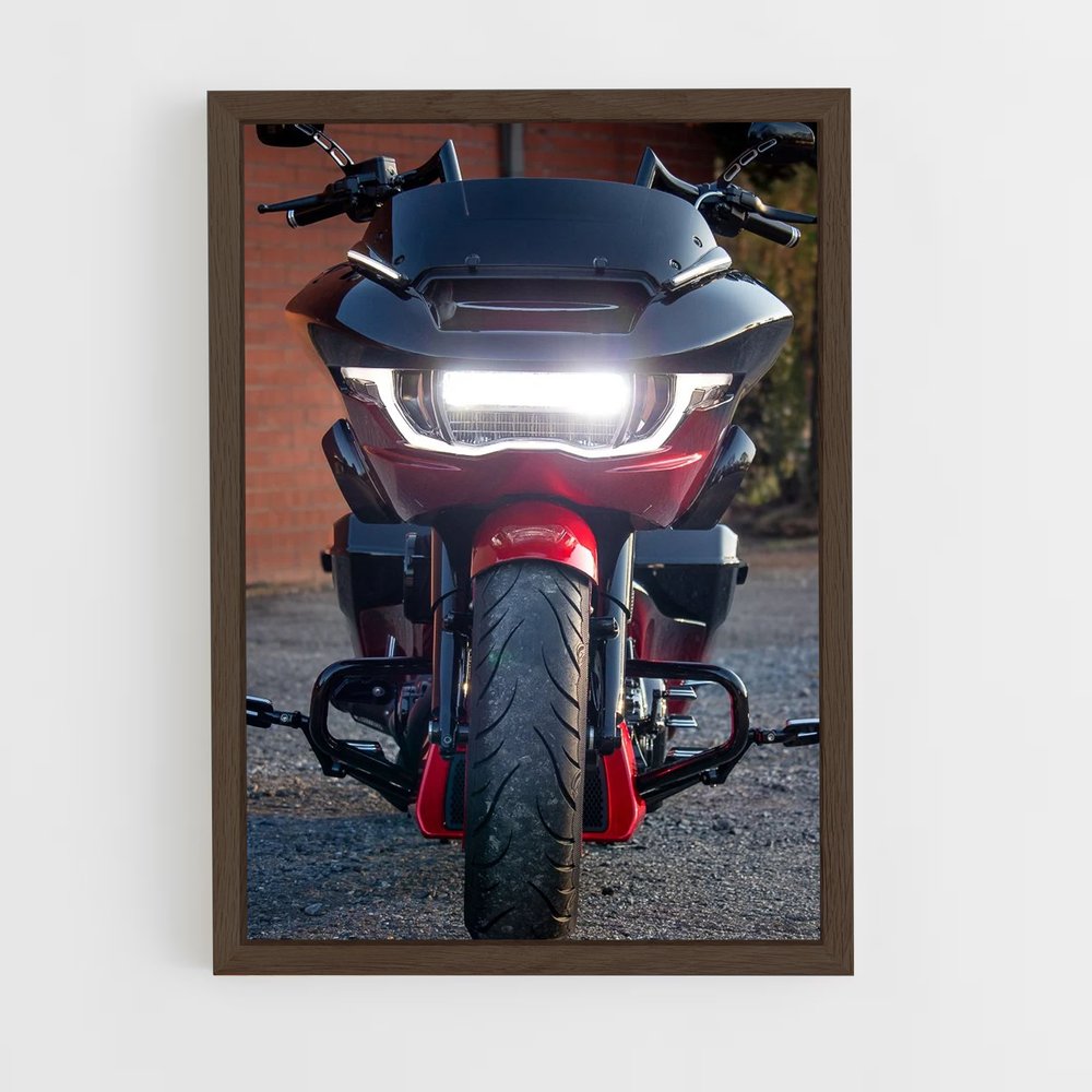 Poster magnifique Road glide – affiche Harley-Davidson (vue 5)